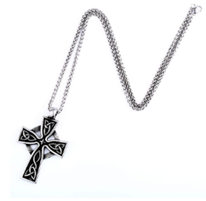 Celtic Cross Titanium Pendant
