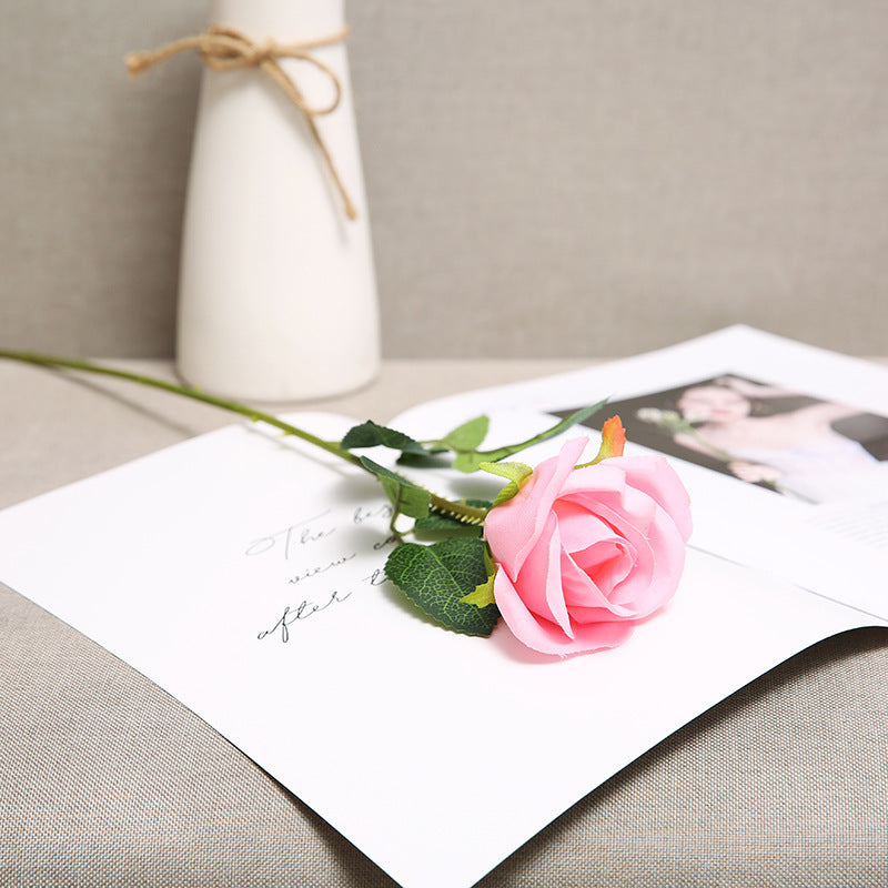 Artificial Red Rose Flowers