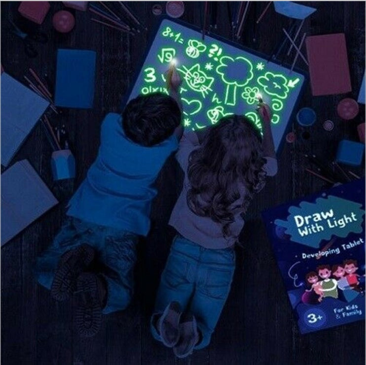 Educational Light Effects Puzzle Board Sketchpad Toy