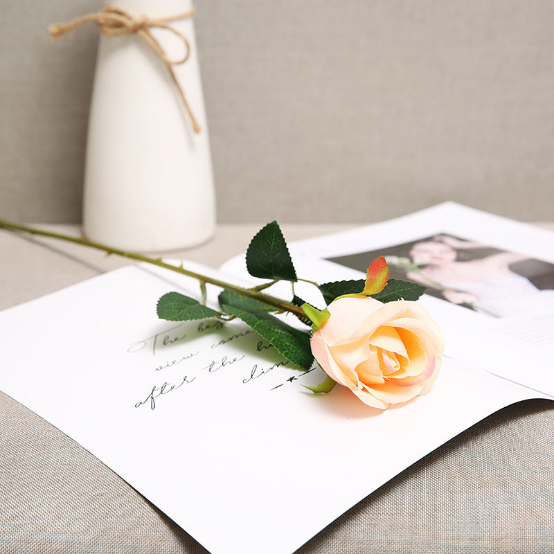 Artificial Red Rose Flowers