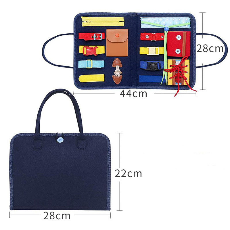 Children's Busy Board Sensory Learning Toy