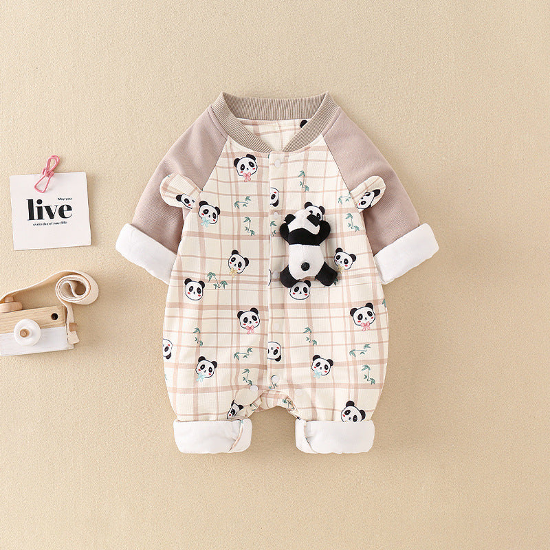 Spring And Autumn Newborn Jumpsuit