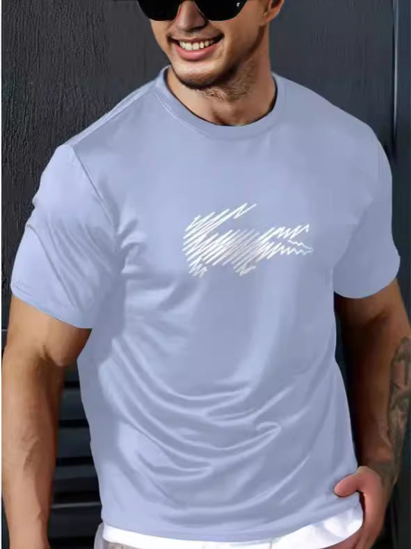 Men's Casual 3d Printed Short Sleeve Shirt