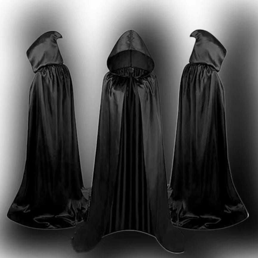 Halloween Cloak Costumes Children Hooded Capes