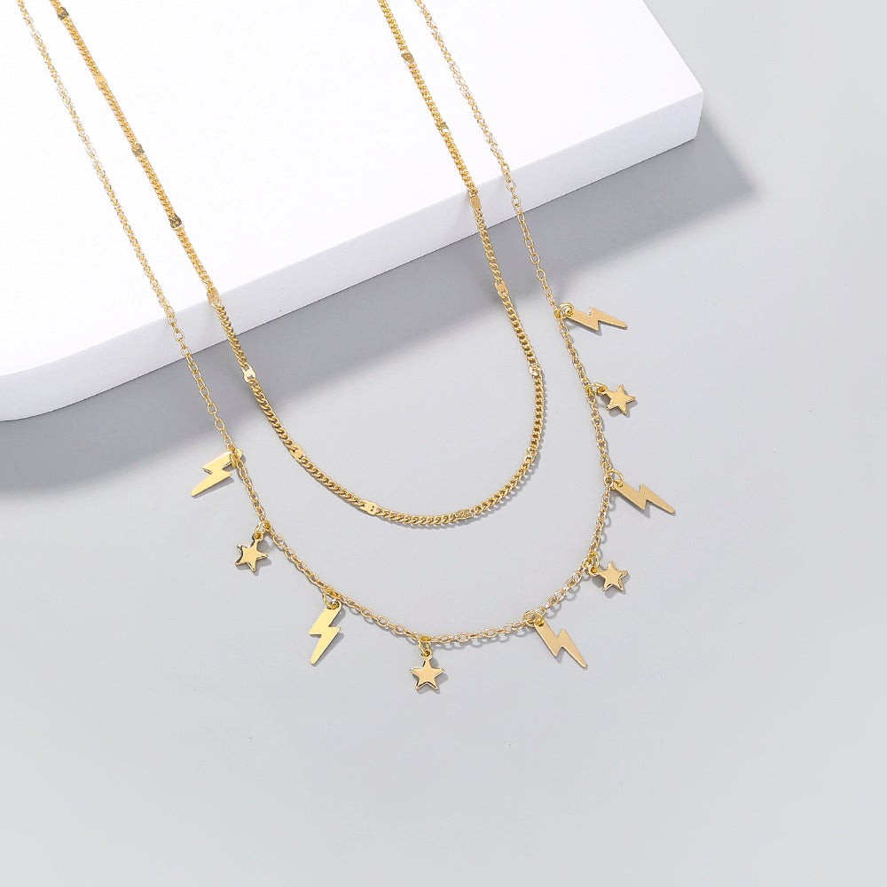 Stars Multi-layered necklaces