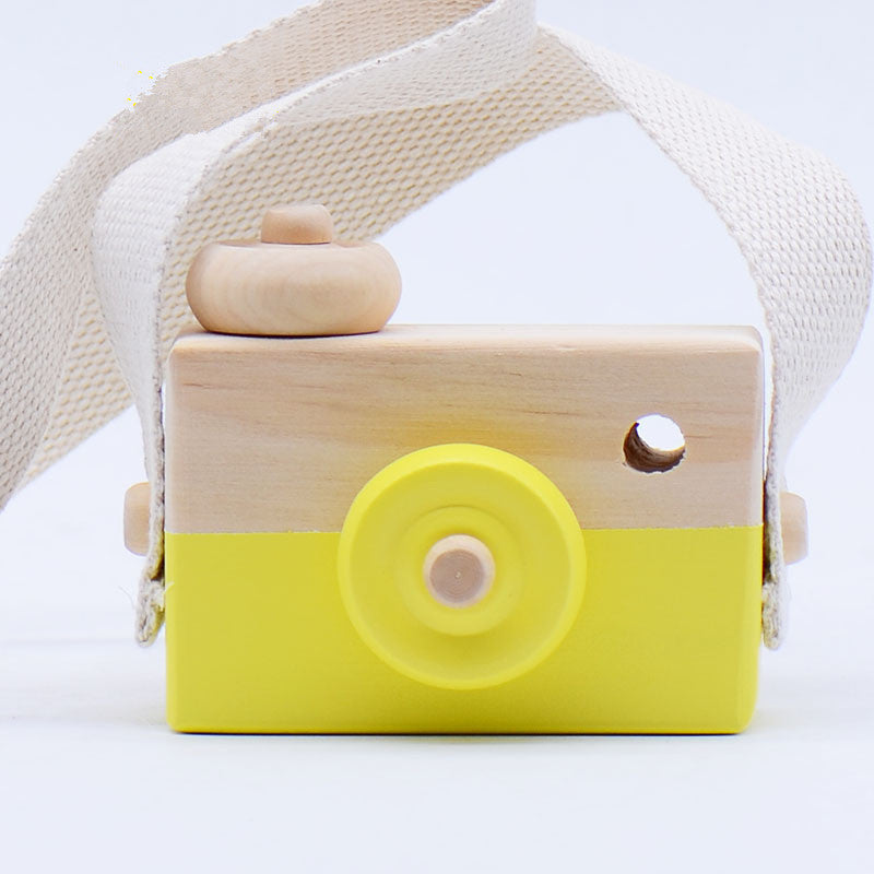 Cute Wooden Toys Camera