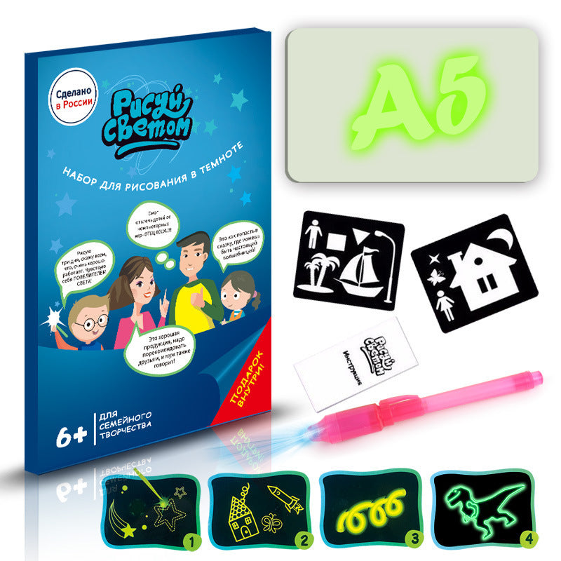 Educational Light Effects Puzzle Board Sketchpad Toy