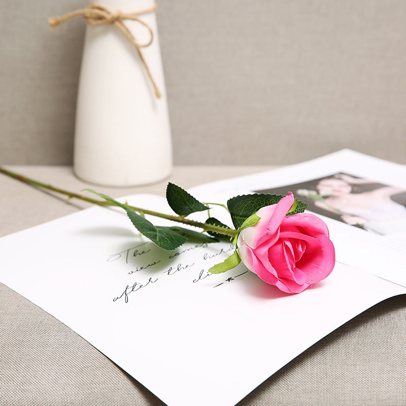 Artificial Red Rose Flowers