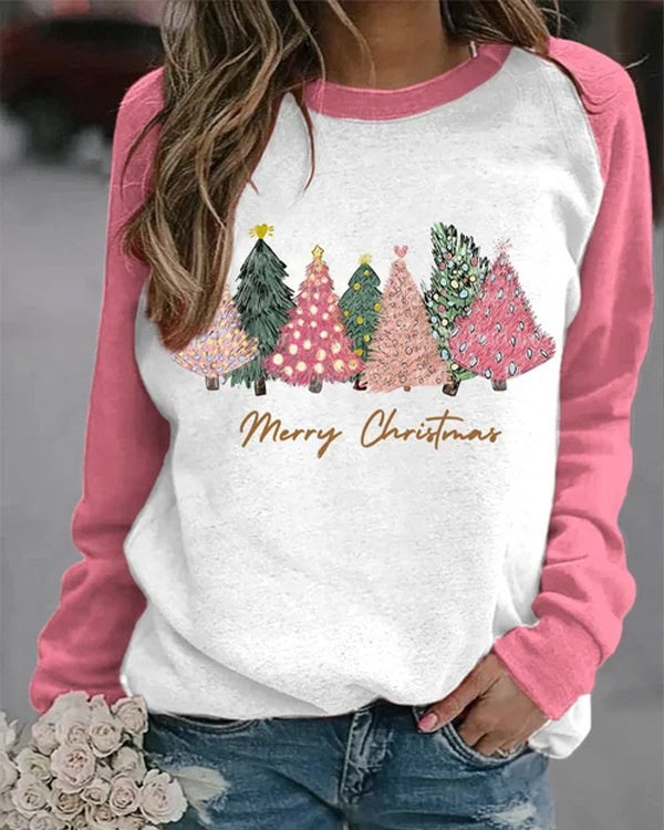 Loose Christmas Style 3D Digital Printing Sweater