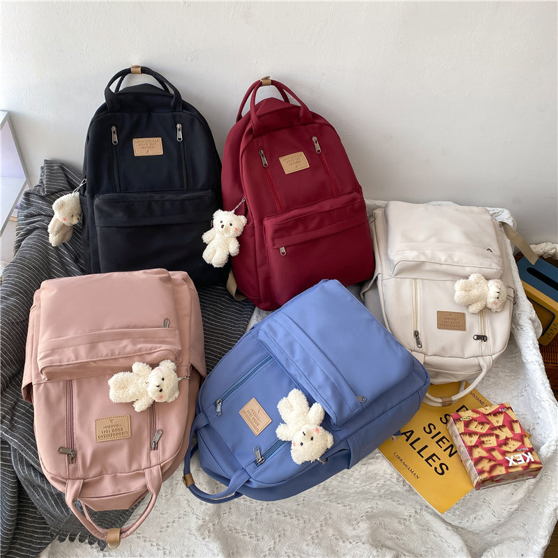 Cool Double Zipper Tote Bags