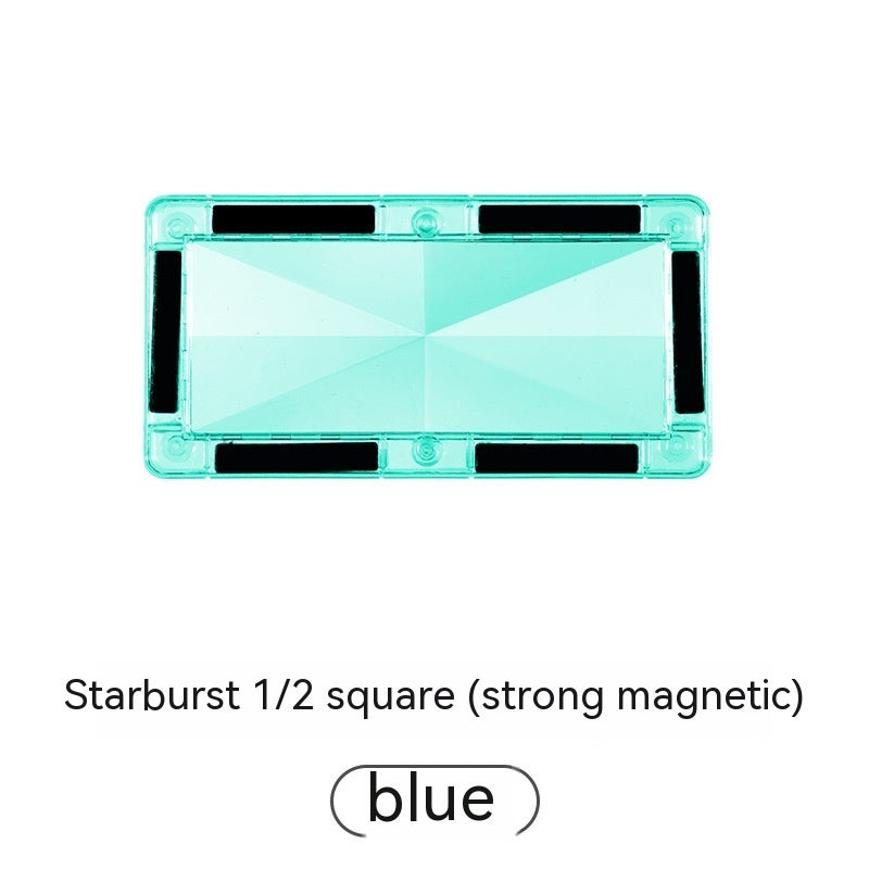 Color Window Magnetic Building Blocks Assembly