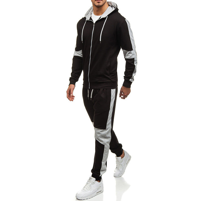 Men's hooded sweater suit