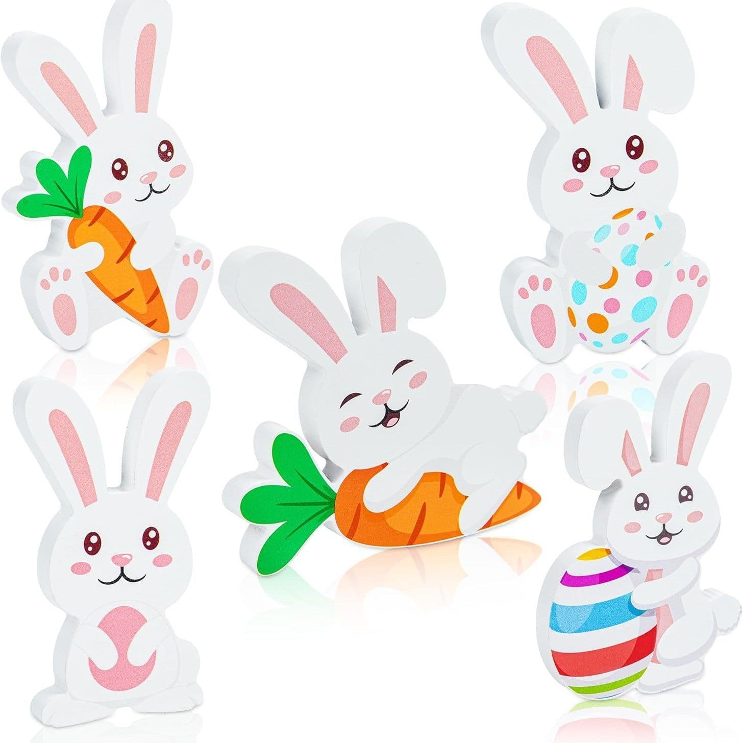 Creative Wooden Easter Bunny Decorations