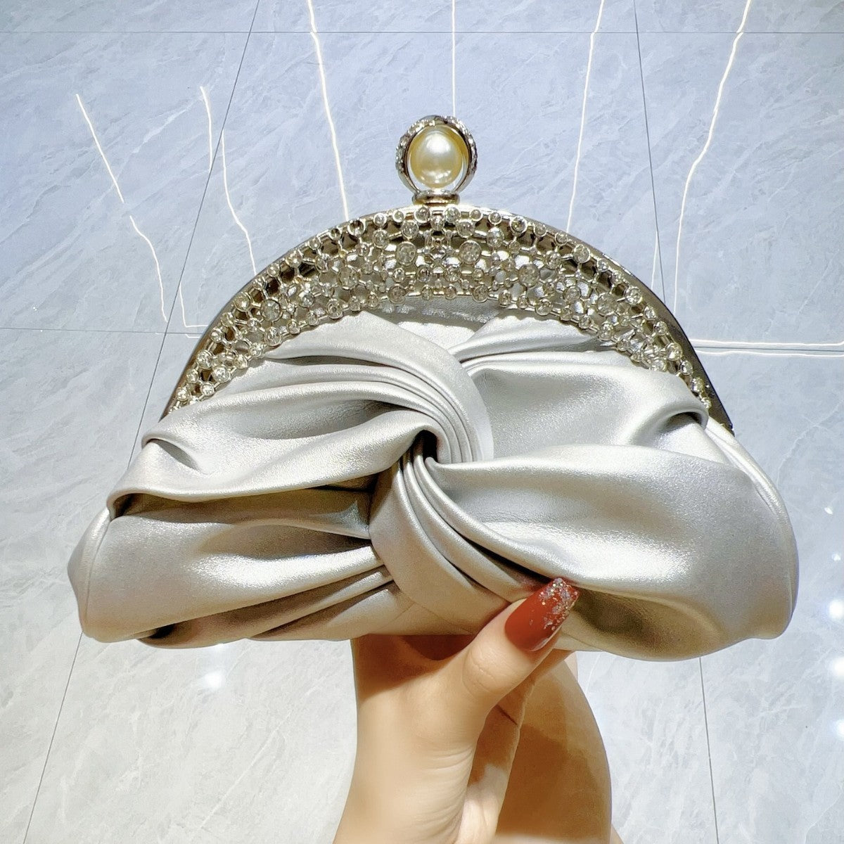 Mini Diamond-embedded High-grade Socialite Clutch