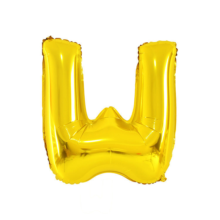 English Letter Aluminum Balloon Birthday Party Decoration