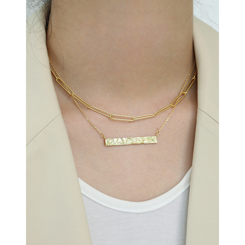 Chain female choker necklace