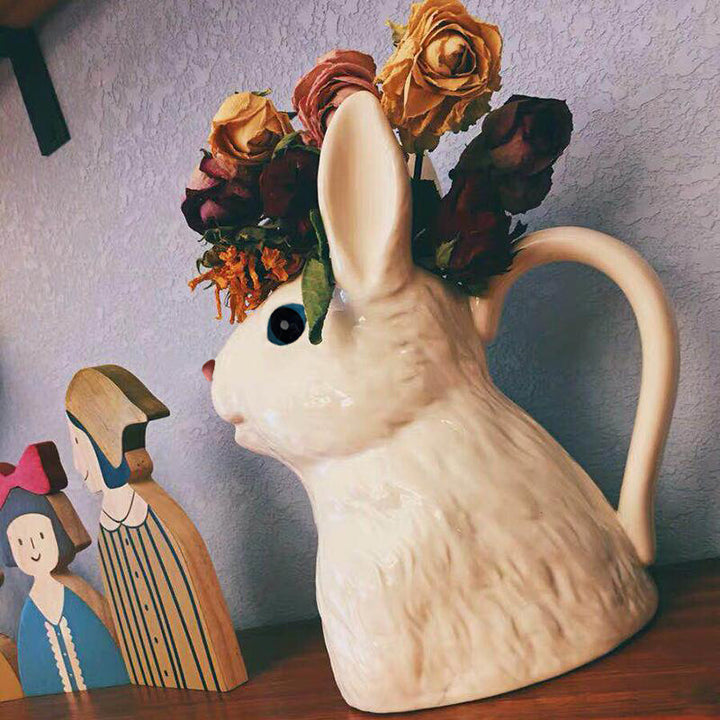 Ceramic Cute Rabbit Sprinkler Easter