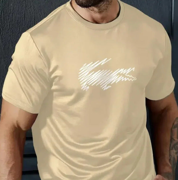 Men's Casual 3d Printed Short Sleeve Shirt