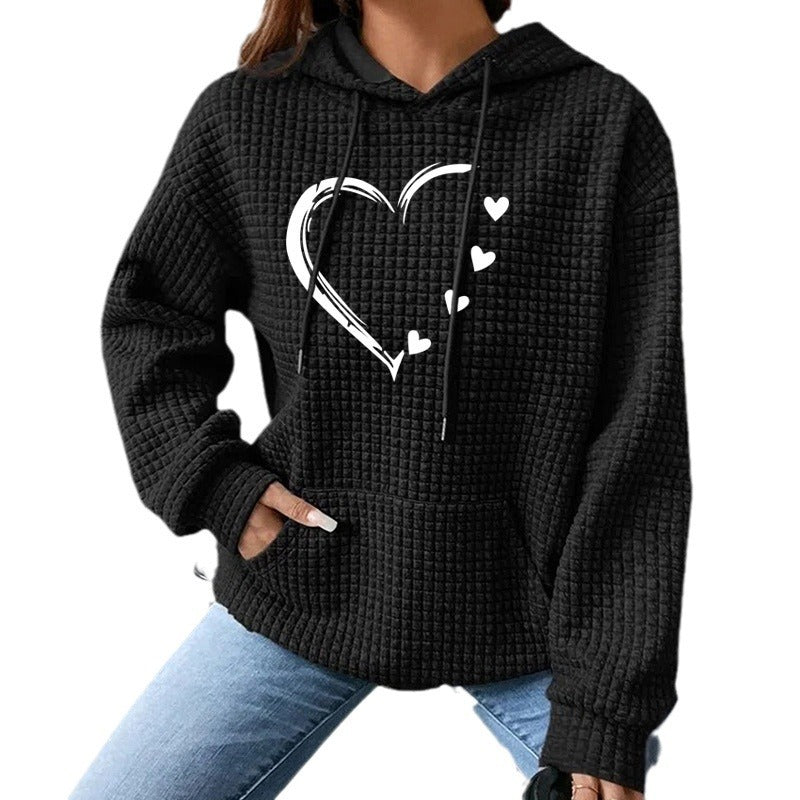 Winter Women's Heart-shaped Sweater