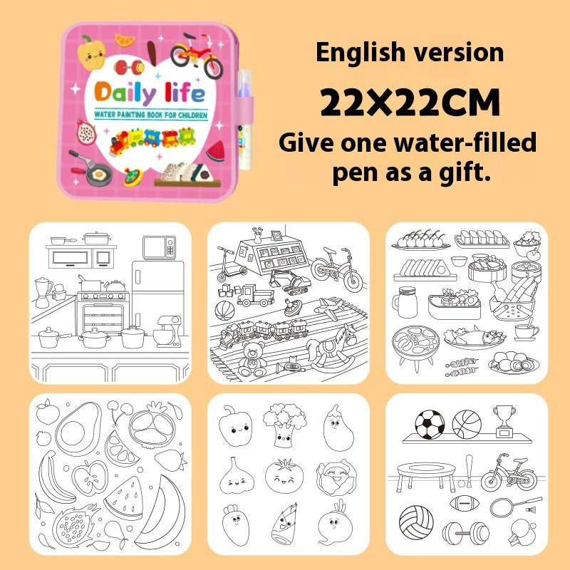 Children's Magic Graffiti Water Book