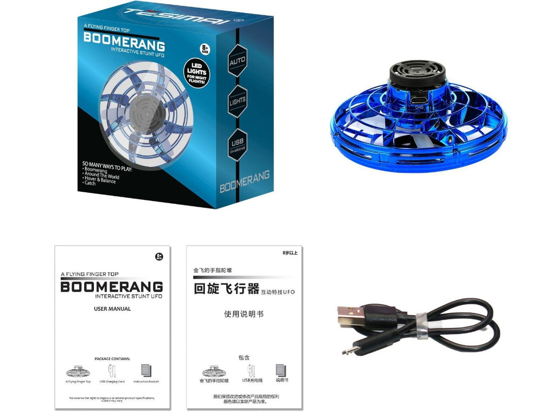 Interactive Decompression Drone LED Toy
