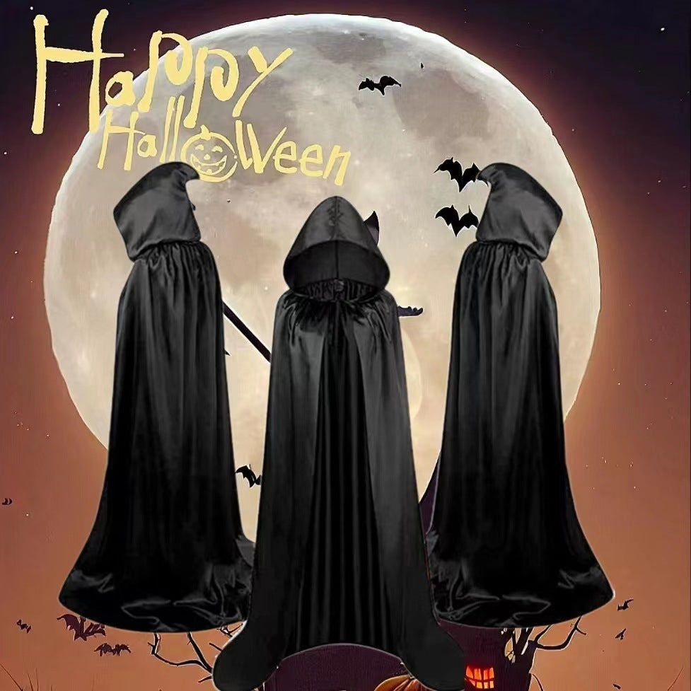 Halloween Cloak Costumes Children Hooded Capes