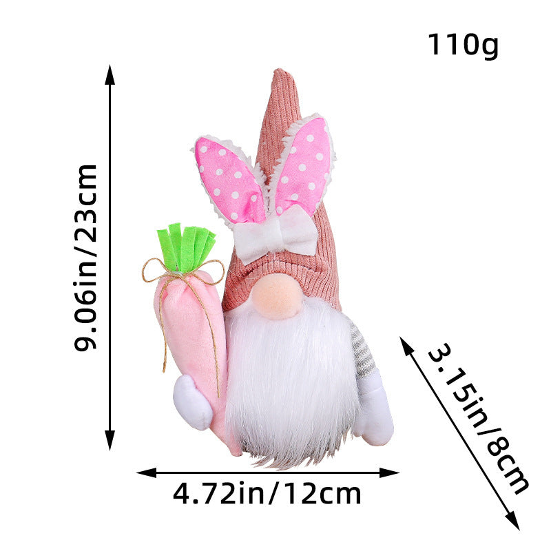 Easter Decoration Small Gift Faceless Doll