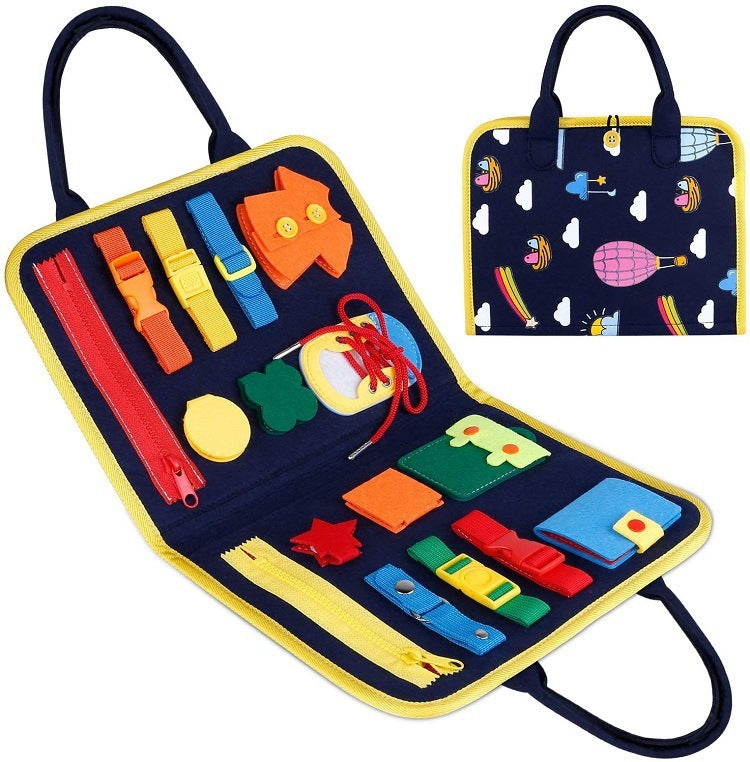 Children's Busy Board Sensory Learning Toy