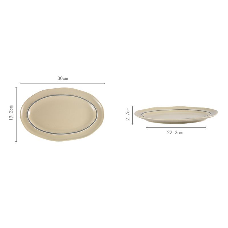 Household Dishware Light Luxury Tableware Set