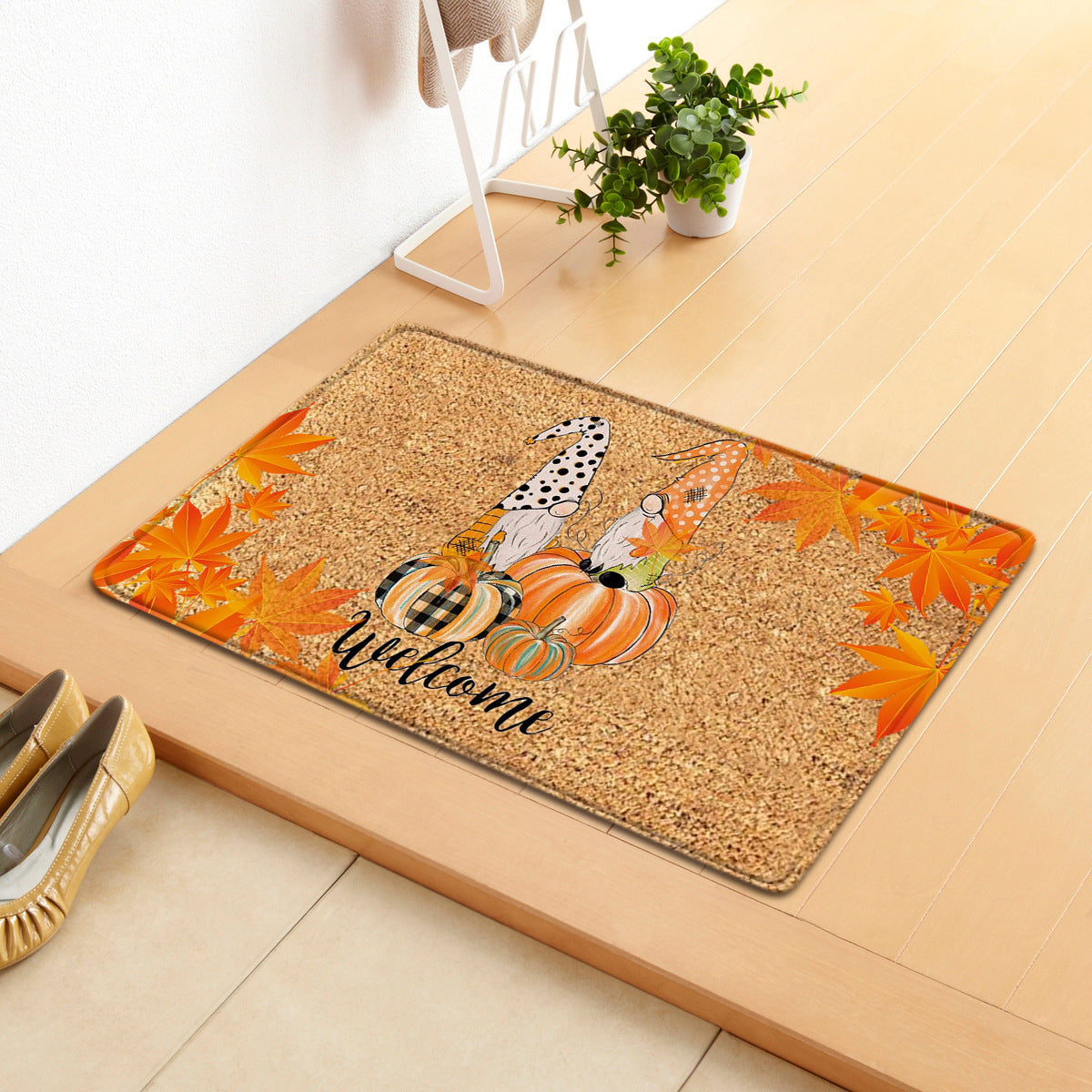 Fall Autumn Pumpkin Doormat Thanksgiving