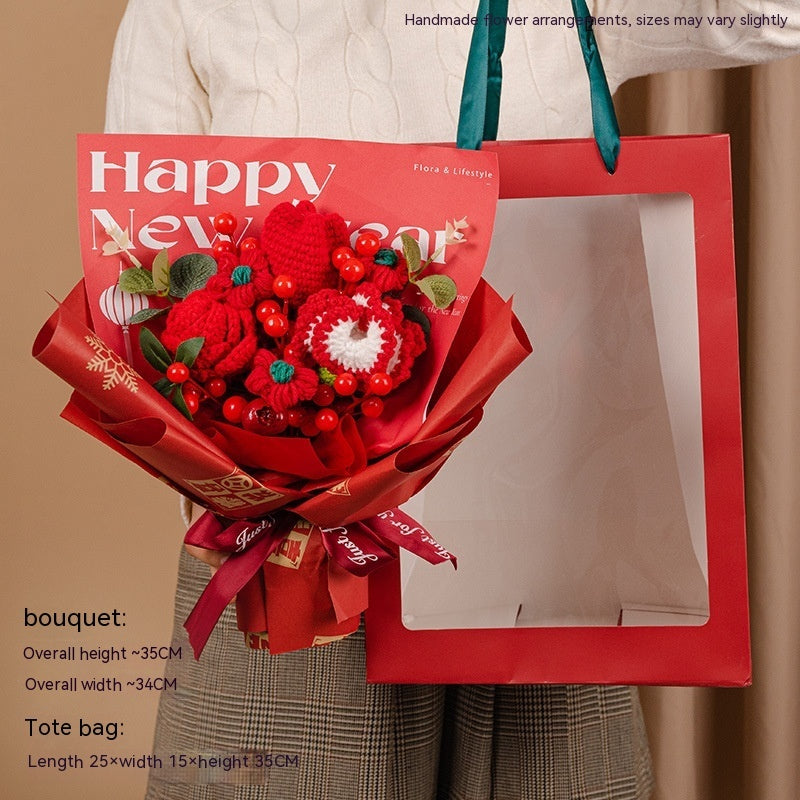 Tulip Knitted Bouquet Gift Graduation
