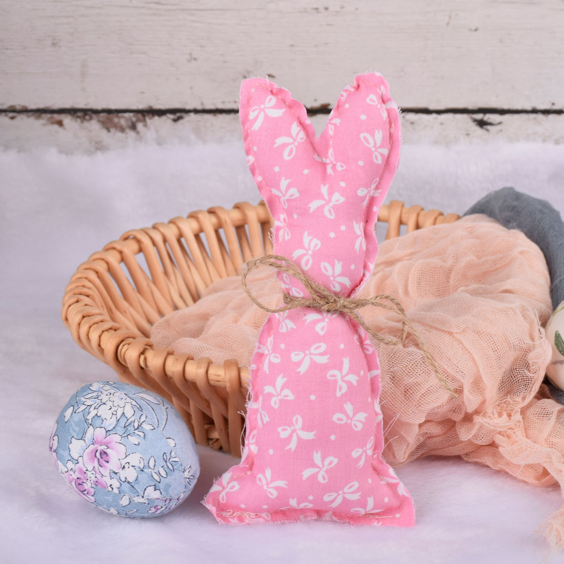 Easter Fabric Rabbit Decoration