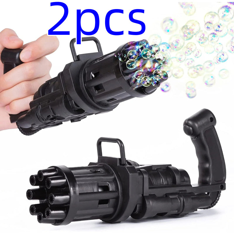 Kids Plastic Machine Bubbles Gun Toy