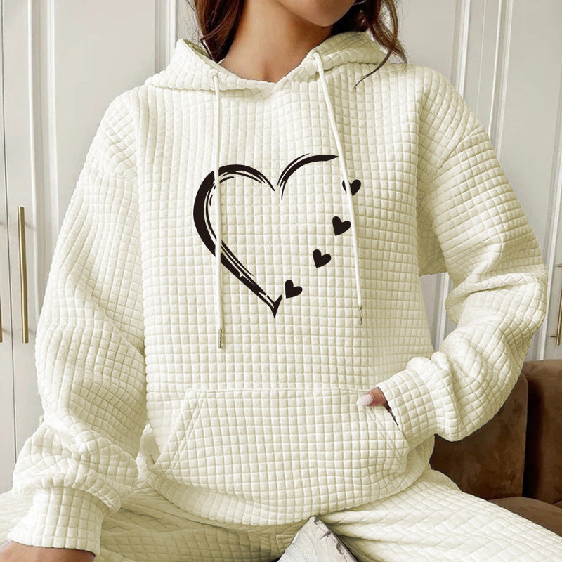 Winter Women's Heart-shaped Sweater