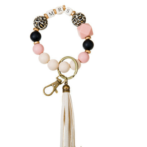 Mother's Day Beech Silicone Bead Bracelet