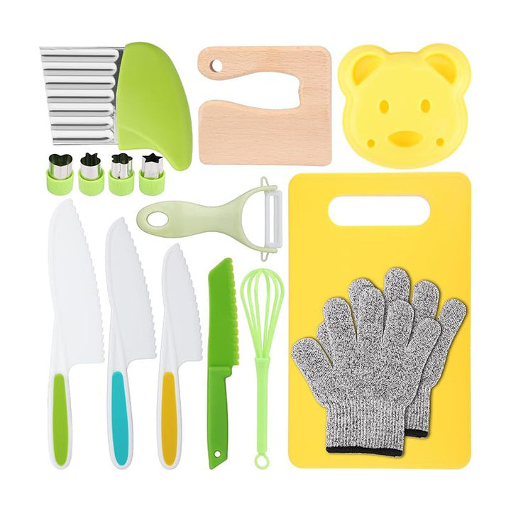 Children's Safety Kitchen Knife Suit Saw
