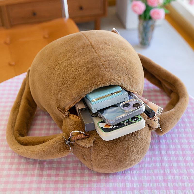Capybara Backpack Plush Toy