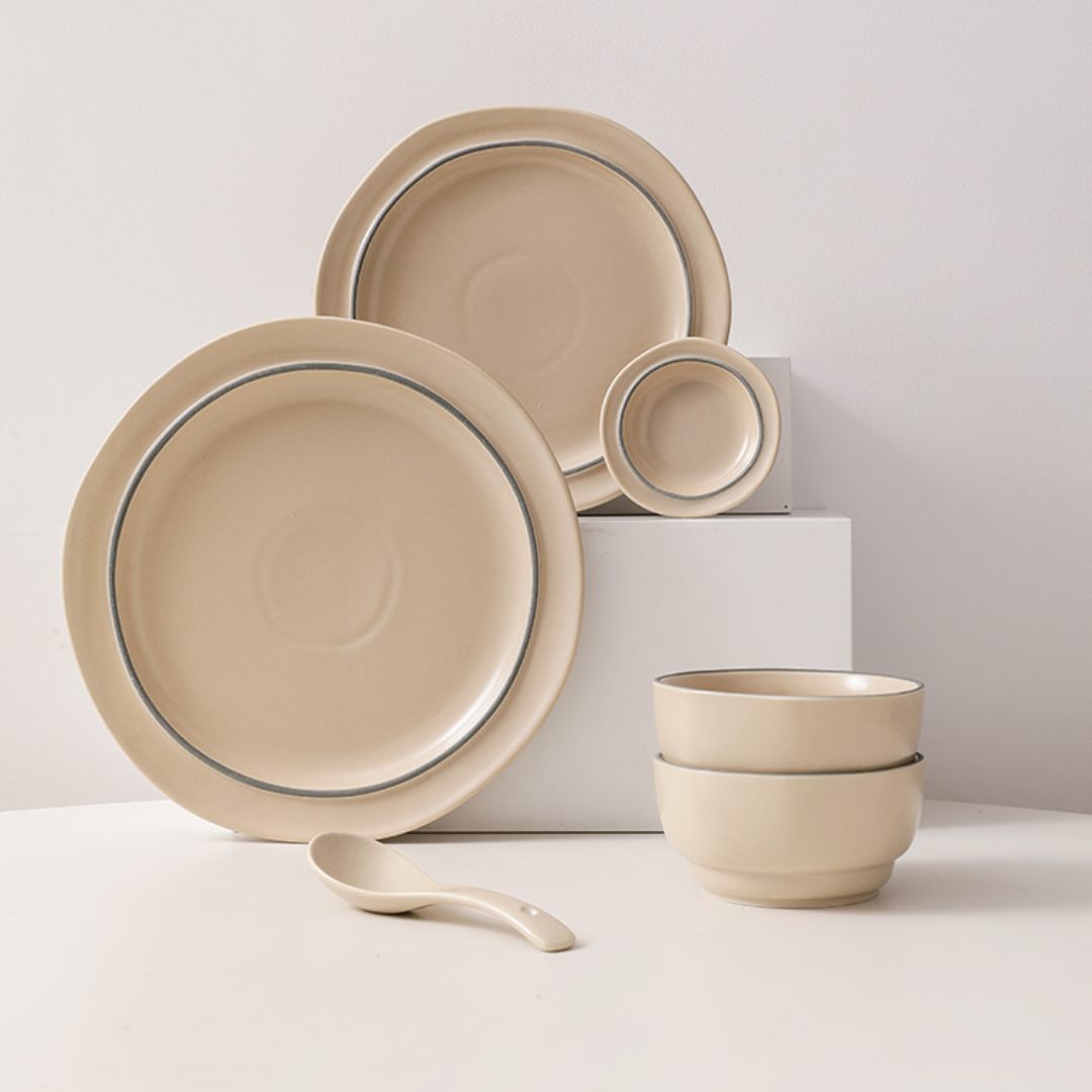 Household Dishware Light Luxury Tableware Set