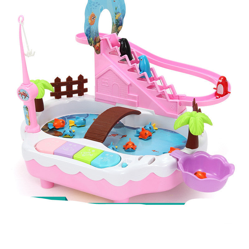 Magnetic Fish Electric Fishing Toy