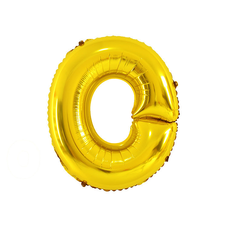 English Letter Aluminum Balloon Birthday Party Decoration