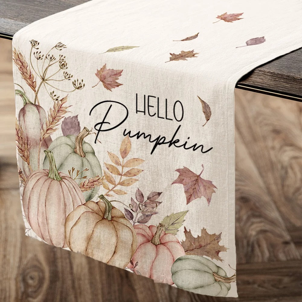 Thanksgiving Holiday Decoration Kitchen Tablecloth