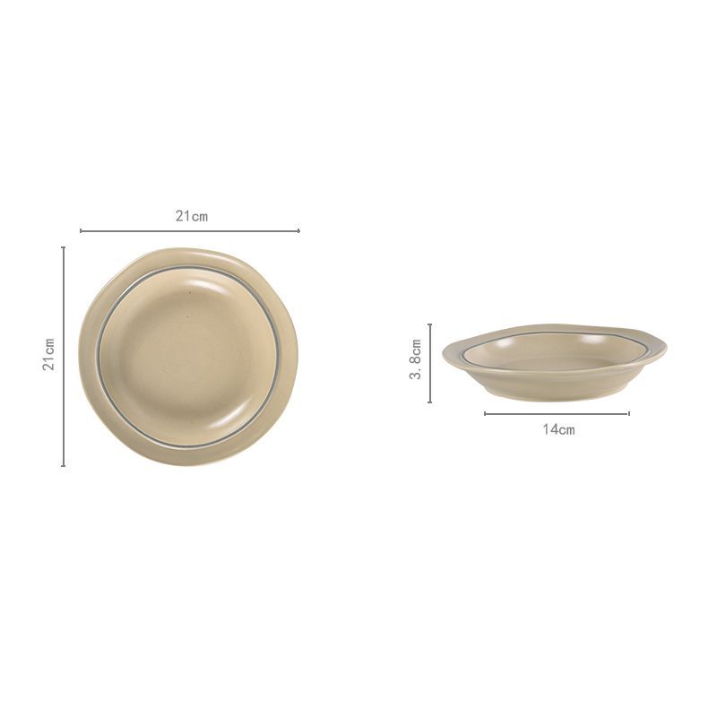 Household Dishware Light Luxury Tableware Set