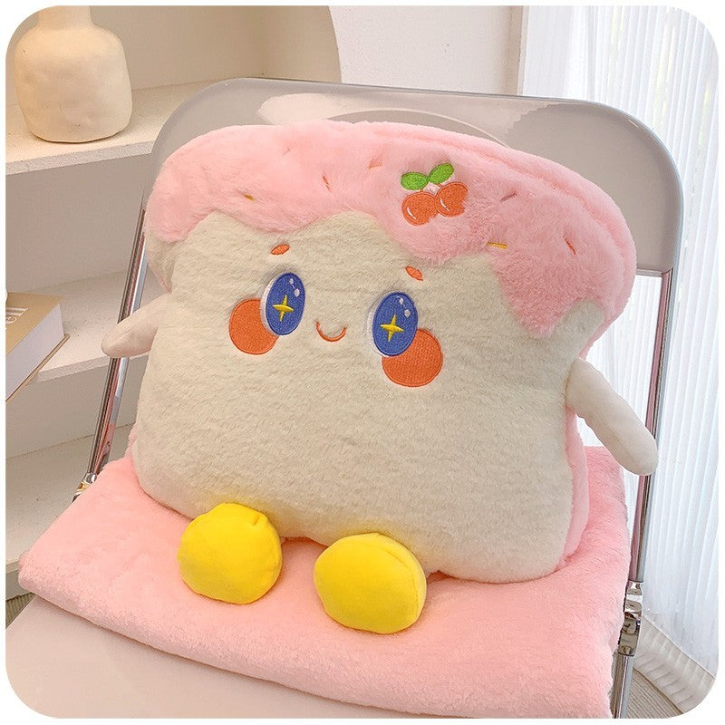 Easter Throw Pillow Quilt Small Blanket