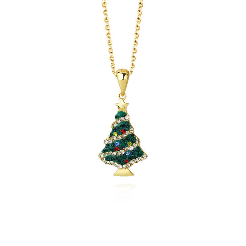 Christmas Tree Female Necklace