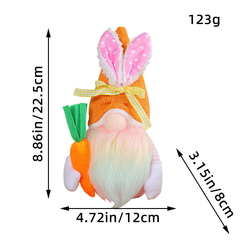 Easter Decoration Small Gift Faceless Doll