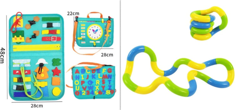 Children's Busy Board Sensory Learning Toy