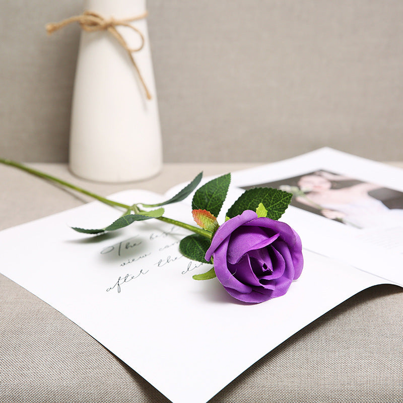 Artificial Red Rose Flowers