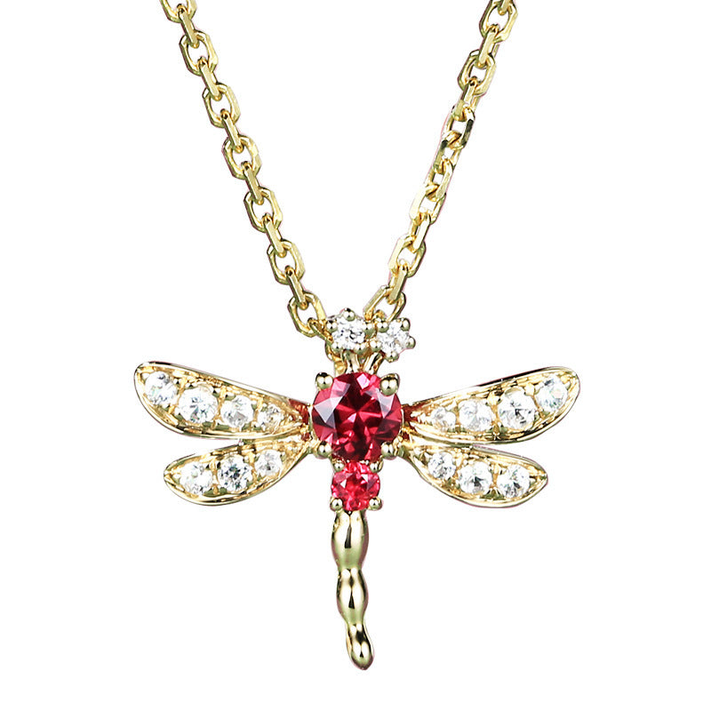 Vintage Creative Moon Red Roses Pendant