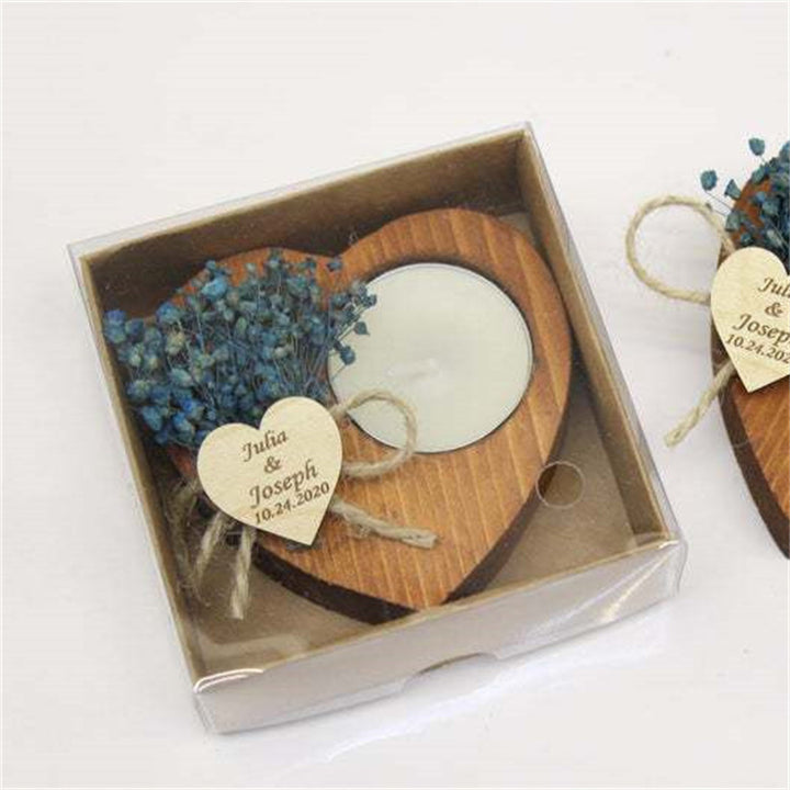 Personalized Wedding Scented Candles