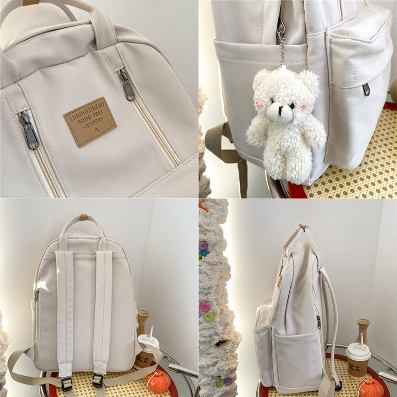 Cool Double Zipper Tote Bags